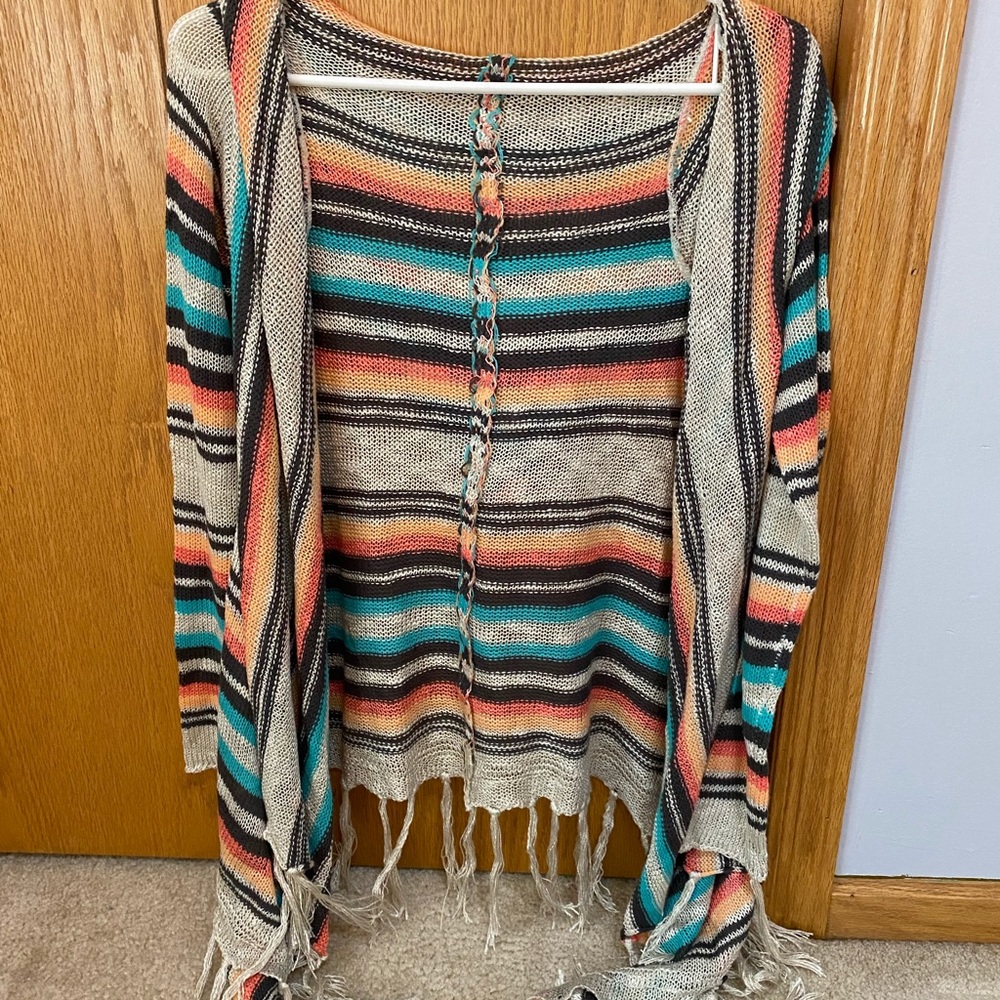 Hooded Sweater Wrap